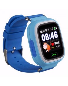 Детские смарт часы Q90 с GPS трекером Blue Blue Smart baby watch