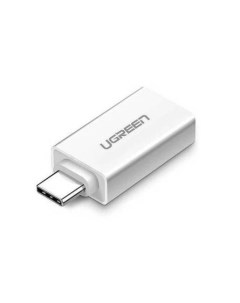 Адаптер US173 30155 USB C to USB 3 0 A Female Adapter белый Ugreen