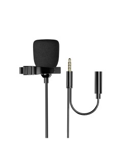 Микрофон Smart Wired Microphone 3 5mm Black Devia