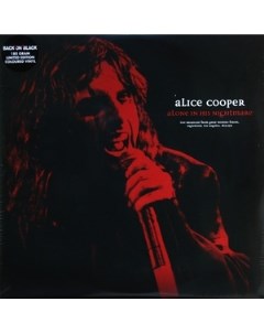 Alice Cooper Alone In His Nightmare 180g Limited Edition Colored Vinyl Back on black (lp)