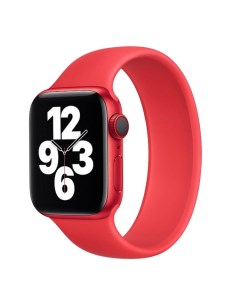 Ремешок для Apple Watch 42 44 mm Sport Band размер S 150 мм красный Promise mobile