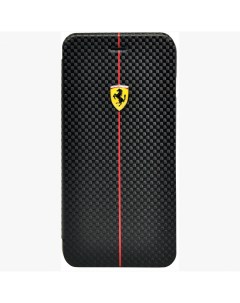 Чехол книжка Ferrari Formula One Booktype для iPhone 6 Plus 6S Plus Черный Cg mobile