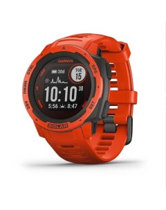 Спортивные наручные часы Instinct Solar Flame Red 010 02293 09 Garmin