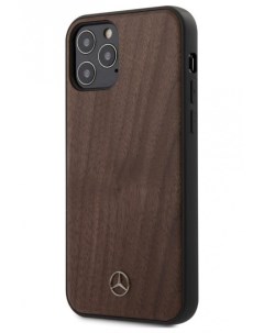 Чехол Mercedes Wood iPhone 12 Pro Max Коричневый орех Cg mobile