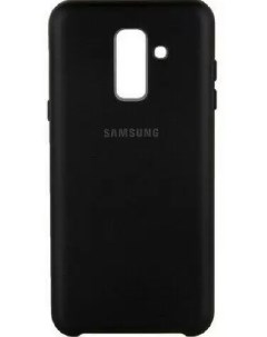 Чехол для Samsung Galaxy A6 2018 черный накладка Jelly CC 05 038JCB Tfn