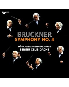 Bruckner Sergiu Celibidache Munchner Philharmoniker Symphony No 4 2LP Warner classics