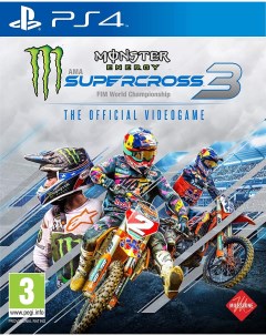 Игра Monster Energy Supercross 3 PS4 Milestone