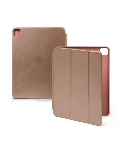 Чехол книжка Ipad 12 9 Pro 2020 Smart Case Розовое золото Nobrand