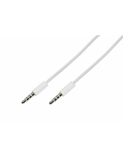 Аудио кабель 3 5 мм штекер штекер 1М White 18 1110 Rexant
