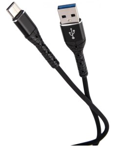 Кабель USB Type C черный 1 м Mobility