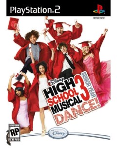 Игра Disney High School Musical Senior Year Dance для PS2 Новый диск