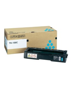 Картридж для лазерного принтера TK 150C голубой оригинал Kyocera
