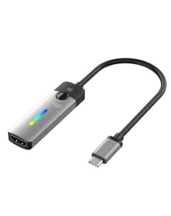 Переходник HDMI USB Type C вилка розетка 0 1м JCA157 J5create