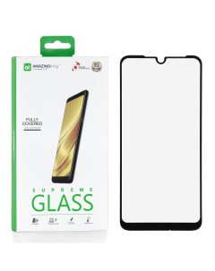 Защитное стекло для Xiaomi Redmi Note 7 SupremeGlass Full Glue Black 0 3mm Amazingthing