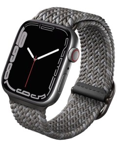 Ремешок Aspen DE strap для Apple Watch 45 44 42 мм Серая галька 45MM ASPDEPGRY Uniq