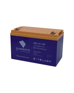 Аккумуляторная батарея GEL 12 100 Sunways