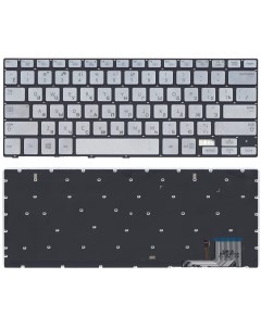 Клавиатура для ноутбука Samsung 740U3E NP740U3E серебристая Оем