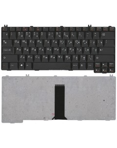 Клавиатура для ноутбука Lenovo Ideapad C100 C200 N100 N200 N220 N440 N500 V100 V200 черная Оем