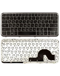 Клавиатура для ноутбука HP Pavilion dm3 dm3 1000 черная с серой рамкой Оем