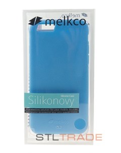 Силиконовый чехол для iPhone 6 4 7 Silikonovy голубой Melkco