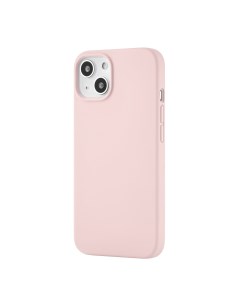 Чехол Touch Сase Liquid silicone для iPhone 13 розовый Ubear