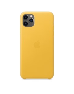 Чехол для iPhone 11 Pro Max Leather Case Meyer Lemon Apple