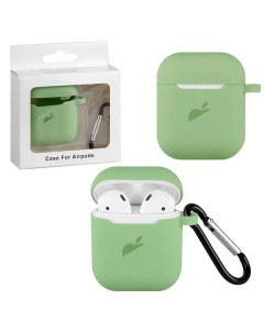 Чехол Airpods 1 2 Silicon Case Apple Mint Green Nobrand
