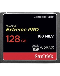 Карта памяти Compact Flash Extreme Pro 128GB Sandisk