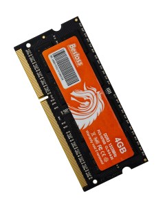 Оперативная память 4 GB DDR3 SODIMM 1333MHz PC3 10700S Bestoss