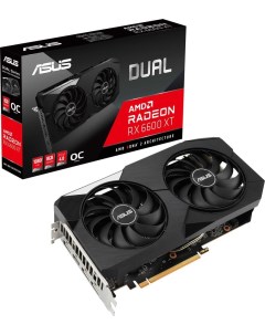 Видеокарта AMD Radeon RX 6600 XT DUAL OC Edition 90YV0GN1 M0NA00 Asus