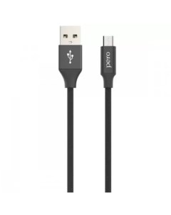 Кабель DC 02 micro USB 2А 1м Black PRDC 02MU1MB Péro