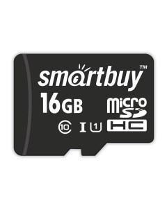 Карта памяти 16GB Сlass 10 LE Smartbuy