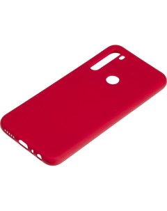 Чехол Soft Touch для Xiaomi Redmi Note 8T красный Borasco