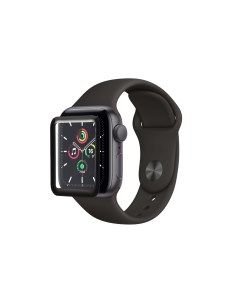 Защитная пленка для смарт часов Apple Watch 42mm PMMA Черная Mobileocean