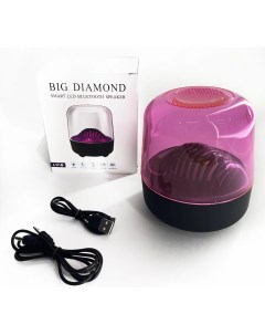 Портативная колонка L17 B Pink DD L17 B розовая Big diamond