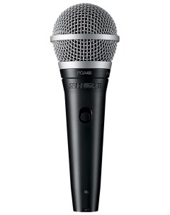 Микрофон PGA48 QTR E Black Shure