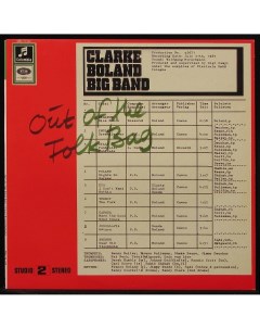 LP Clarke Boland Big Band Out Of The Folk Bag Columbia 293754 Plastinka.com