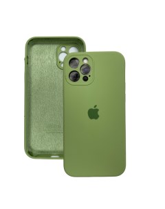 Чехол силиконовый для iPhone 12 Pro с защитой камеры Maksud-aks