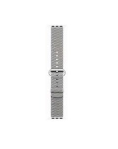 Ремешок для Apple Watch 38 mm Woven Nylon серо белый Alpen