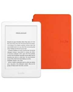 Электронная книга Kindle 10 8Gb SO White с обложкой ReaderONE Orange Amazon