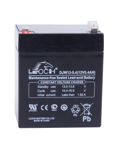 Свинцово кислотный аккумулятор DJW12 4 5 12В 4 5Ач 12V 4 5Ah Leoch
