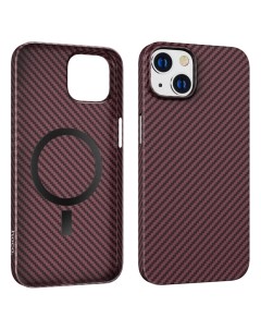 Чехол накладка Gave ultra thin Magnetic protective case для iPhone 14 Plus красная Hoco