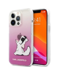 Чехол CG Mobile PC TPU Choupette Fun Hard iPhone 13 Pro Max Розовый Karl lagerfeld