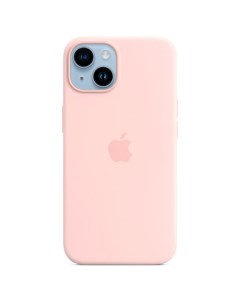 Чехол для смартфона iPhone 14 Silicone Case with MagSafe розовый мел Apple
