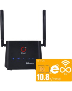 Wi Fi роутер черный komplekt AX5 bee325 PRO SB Olax