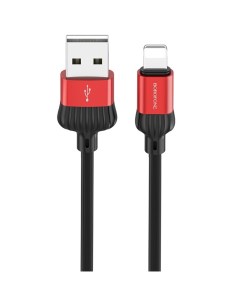 Кабель USB 2 0 A m Lightning m 1м BX28 Dignity Красный Borofone