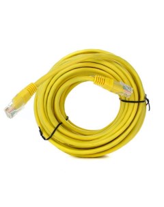 Адаптер RJ45 RJ45 M M 10м Yellow NA102 Y 10M_314412 Telecom