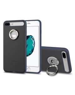 Чехол Ring Holder Case M2 для Apple iPhone 7 Plus 8 Plus Black Blue Rock