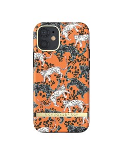 Чехол Richmond Finch FW20 R42984 для iPhone 12 mini Orange Leopard Richmond finch
