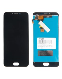 Дисплей с тачскрином для Meizu M5 mini черный Rocknparts